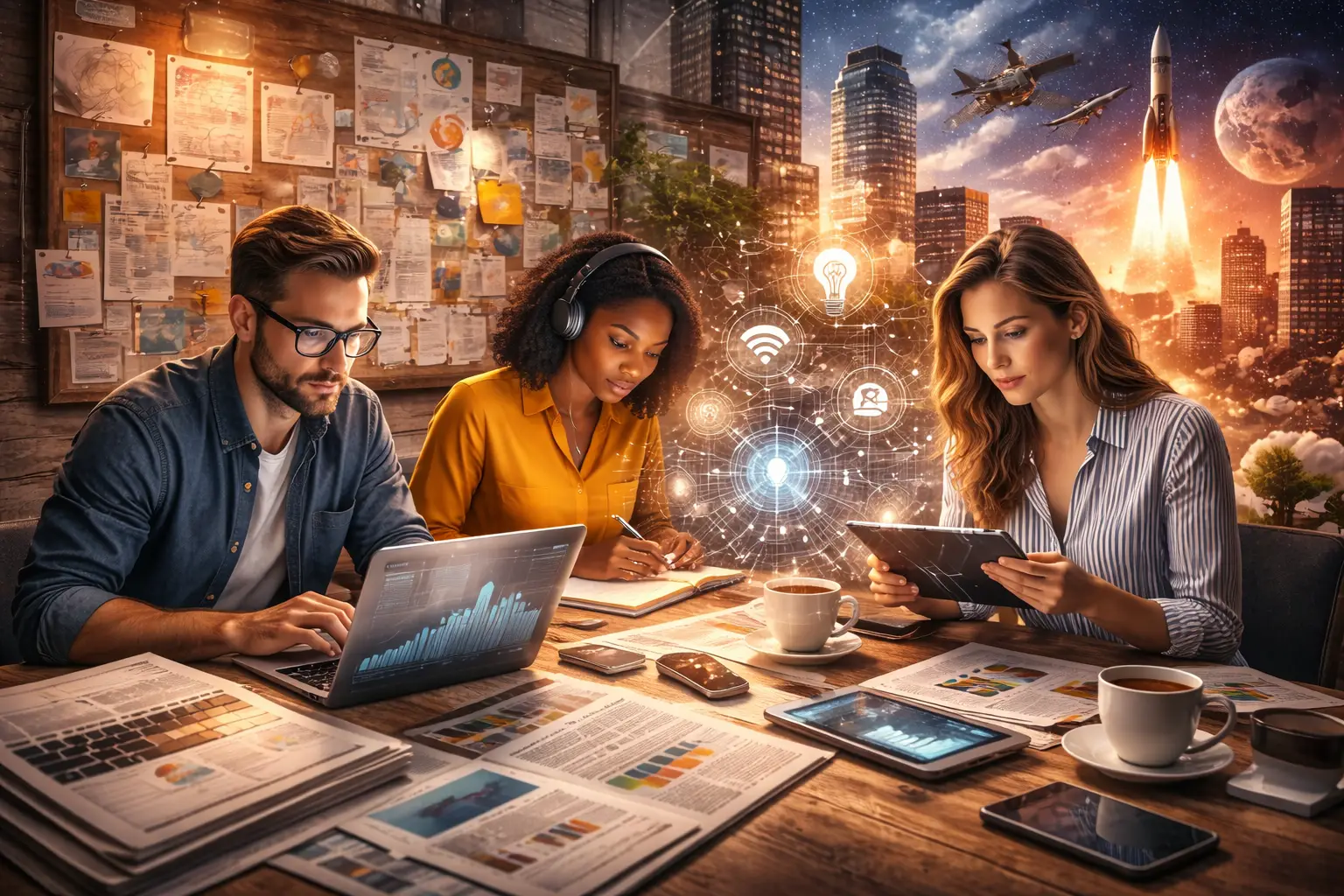 Digital innovation in modern journalism