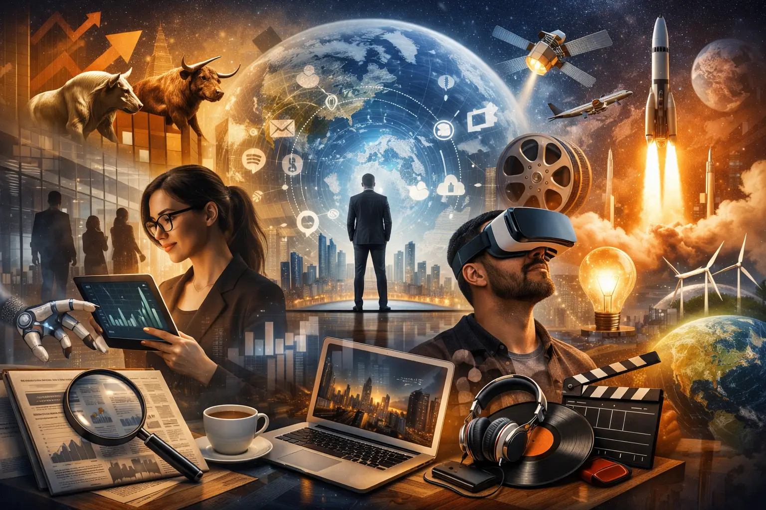 Tech, Business, and Innovation in motion