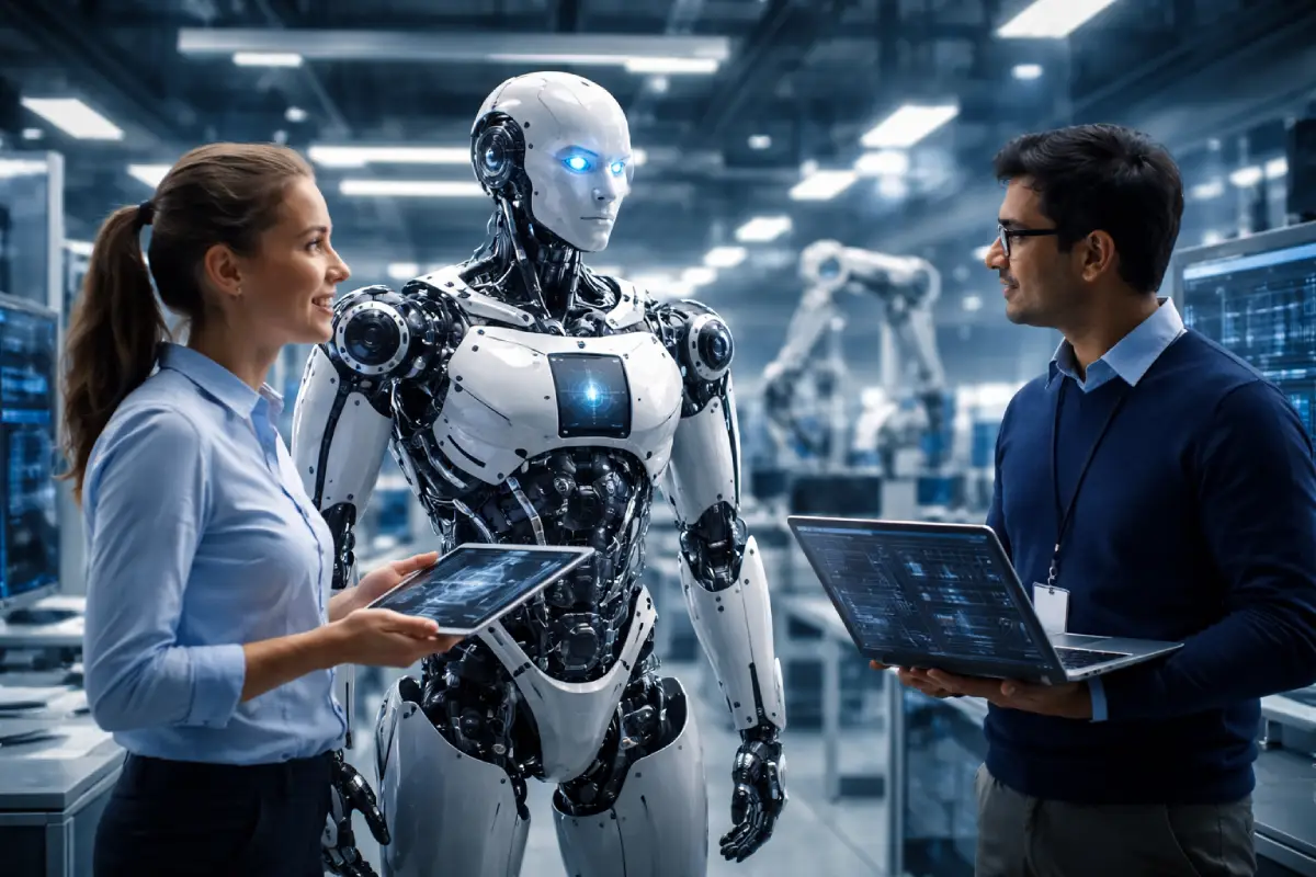 Collaborating on future robotics in the lab