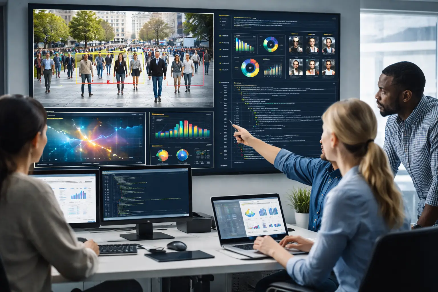 Data analysis in a modern office