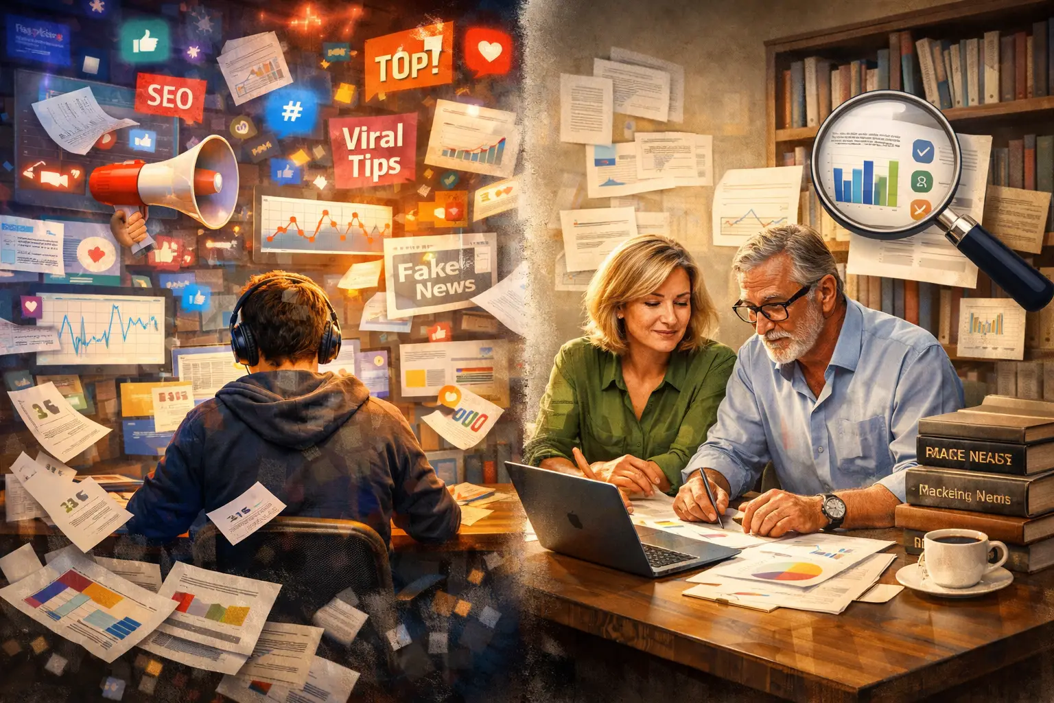 Digital Chaos VS Focused Expertise